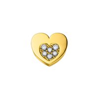 Charm Donna Oro Elements in Oro giallo Diamante ECF10368.002